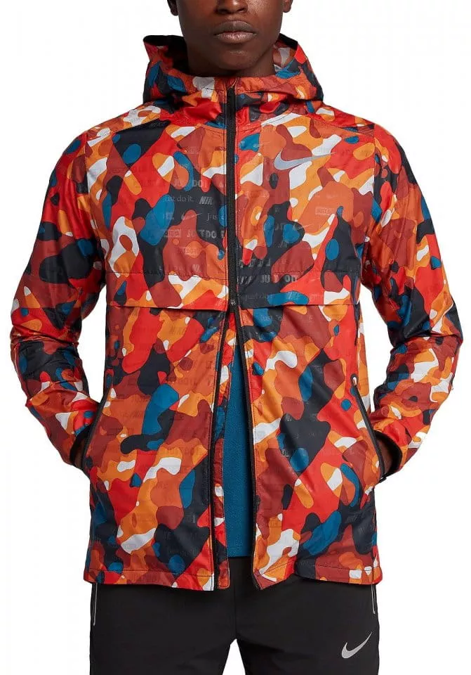 Hooded jacket Nike M NK SHLD GHOST FL CAMO JKT Top4Running