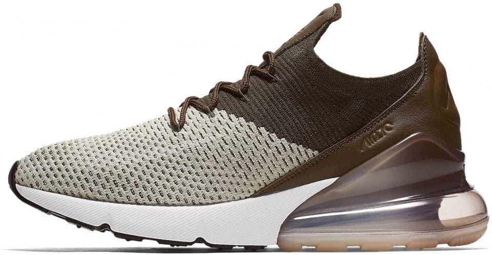 Nike air max 270 flyknit gold best sale