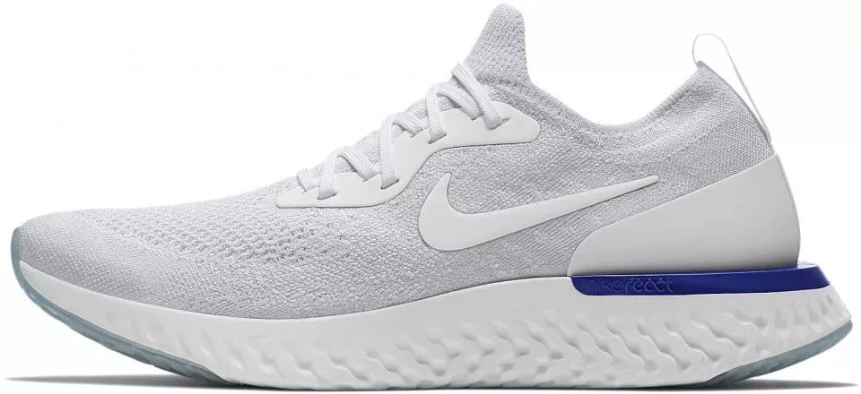 Nike epic react in white hotsell