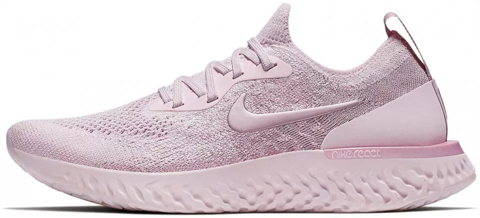 Nike react flyknit womens pink best sale