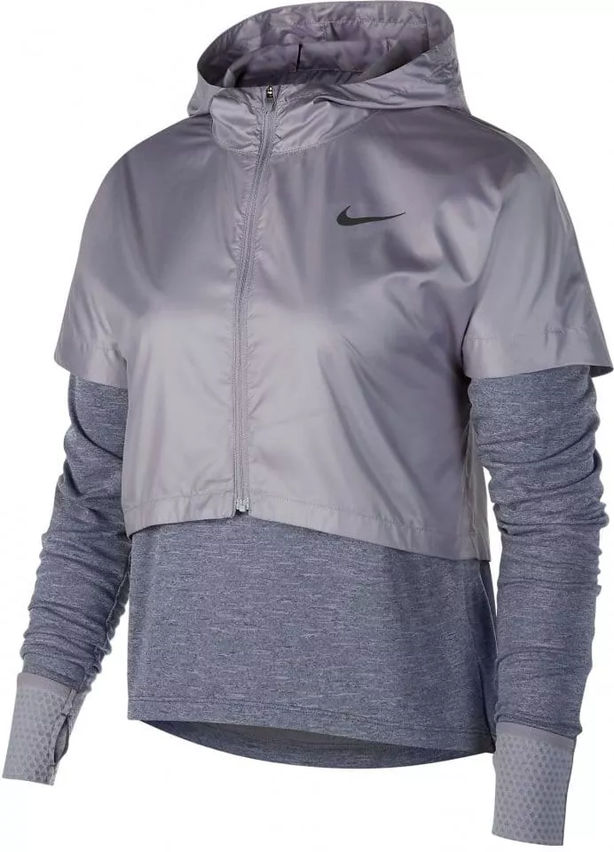 Τζάκετ με κουκούλα Nike W NK THRMSPHR ELMNT TOP TRN2.0
