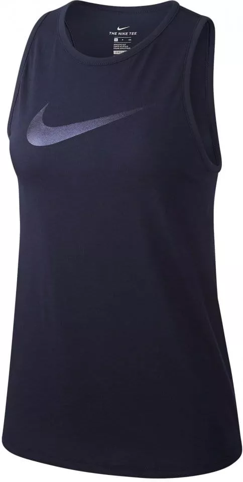 Top Nike W NK DRY TANK METALLIC CLASH