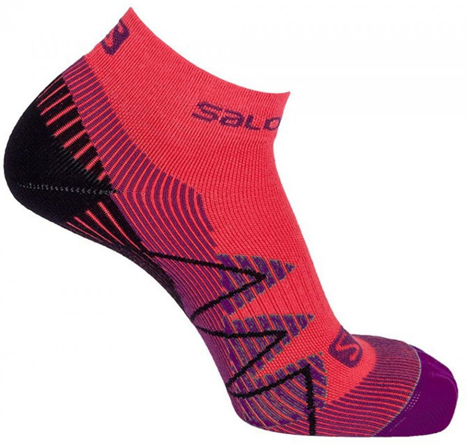 Sokken Salomon SPEEDCROSS WARM LOTUS PINK/BLACK