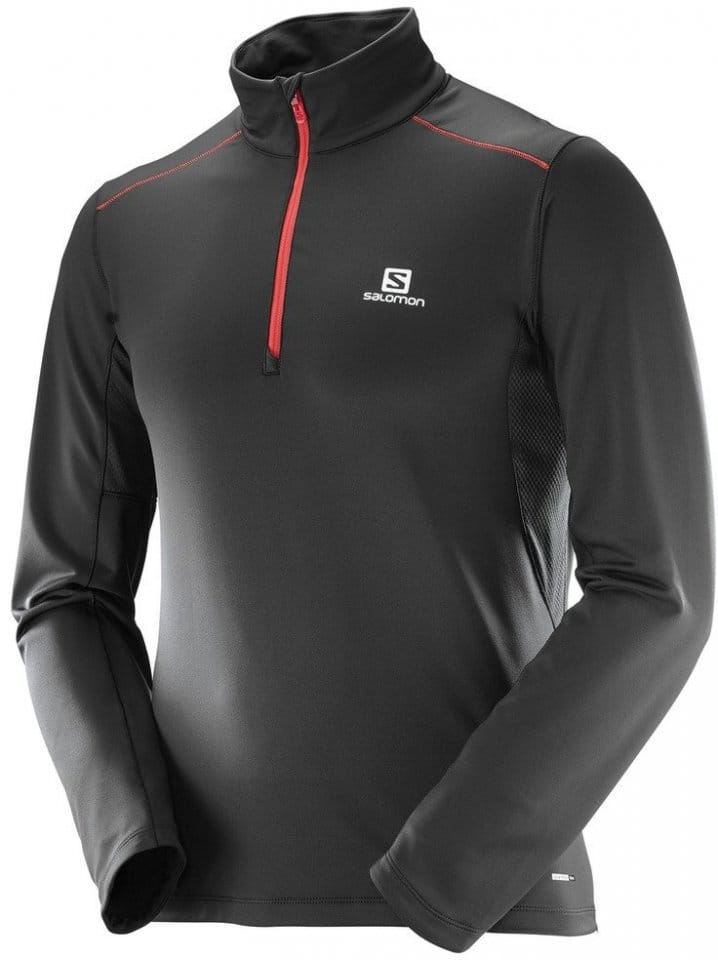 Langarm-T-Shirt Salomon AGILE WARM HZ MID M