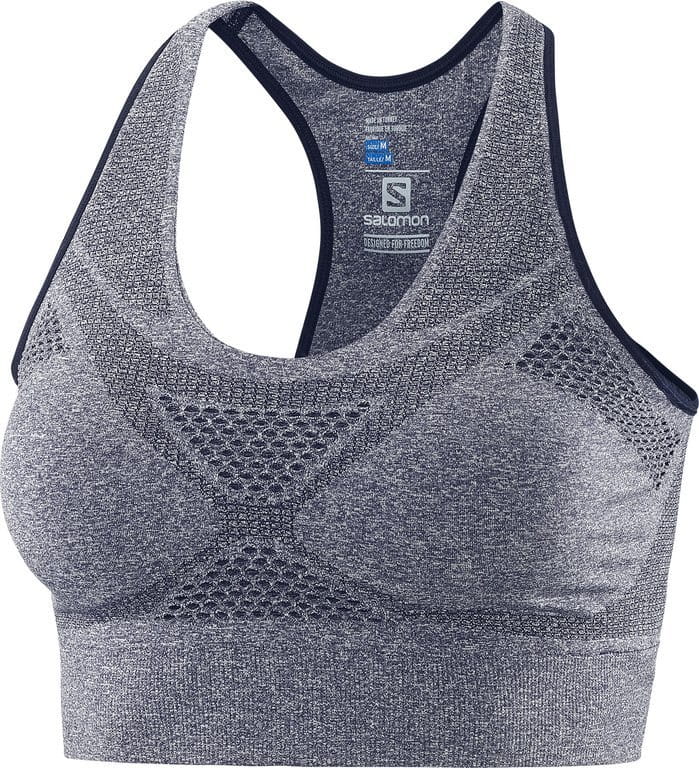 Podprsenka Salomon MEDIUM IMPACT BRA Graphite