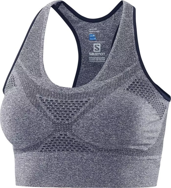 Podprsenka Salomon MEDIUM IMPACT BRA Graphite