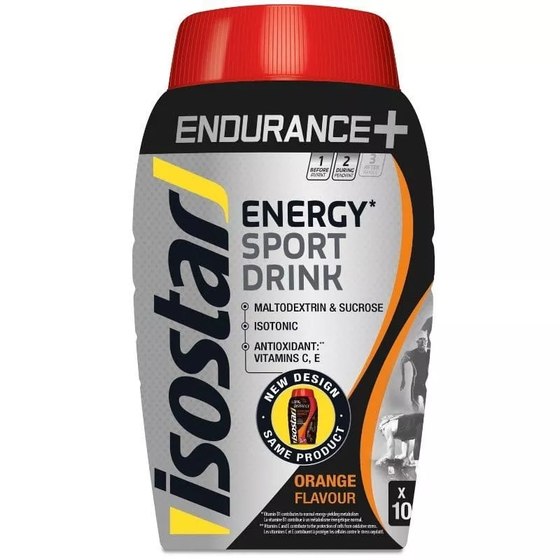 Isostar Prášek - Long Distance Energy 790g - krvavý pomeranč