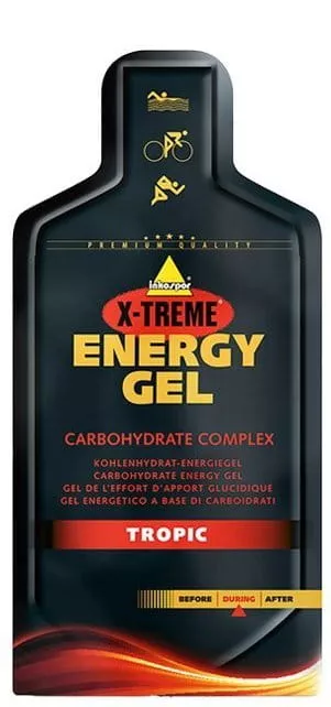 Energetické gély Inkospor X-TREME Energy gel tropik sáček 40g