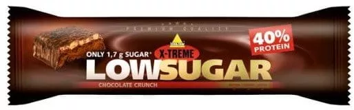 Barras proteicas e biscoitos INKOSPOR X-TREME tyčinka low sugar čoko crunch 65g
