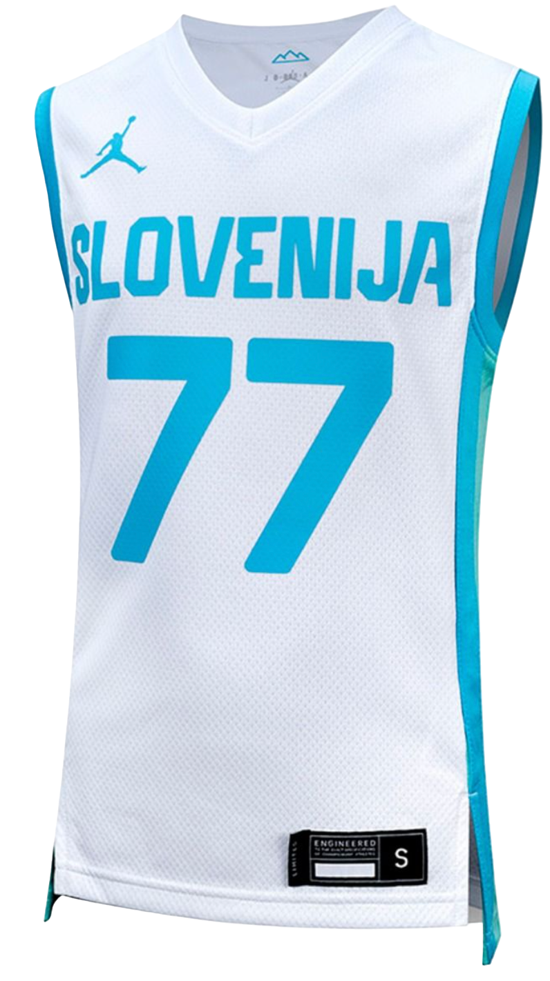 Slovenia 24 Mens Limited Jersey Home Dončić