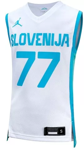 Slovenia Youth Limited Jersey Home Dončić