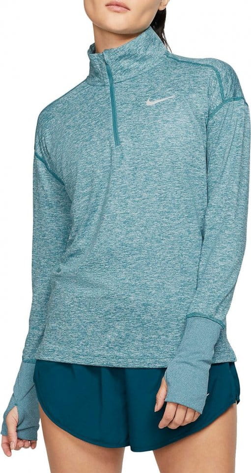 Long sleeve T shirt Nike W NK ELMNT TOP HZ Top4Running