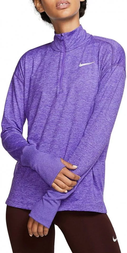 Langærmet T-shirt Nike W NK ELMNT TOP HZ