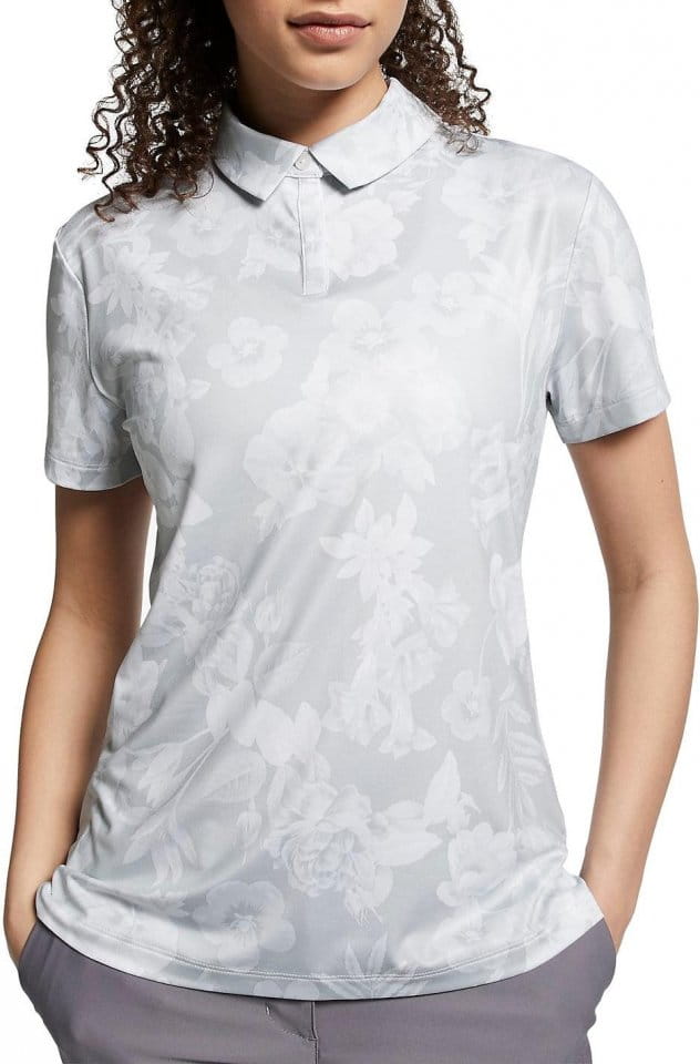shirt Nike W NK DF UV POLO AOP SUMMER