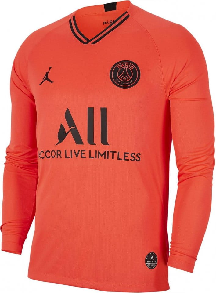 Pánská replika hostujícího dresu s dlouhým rukávem Nike Paris Saint-Germain 2019/20
