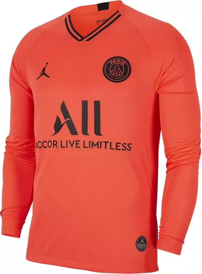 Pánská replika hostujícího dresu s dlouhým rukávem Nike Paris Saint-Germain 2019/20
