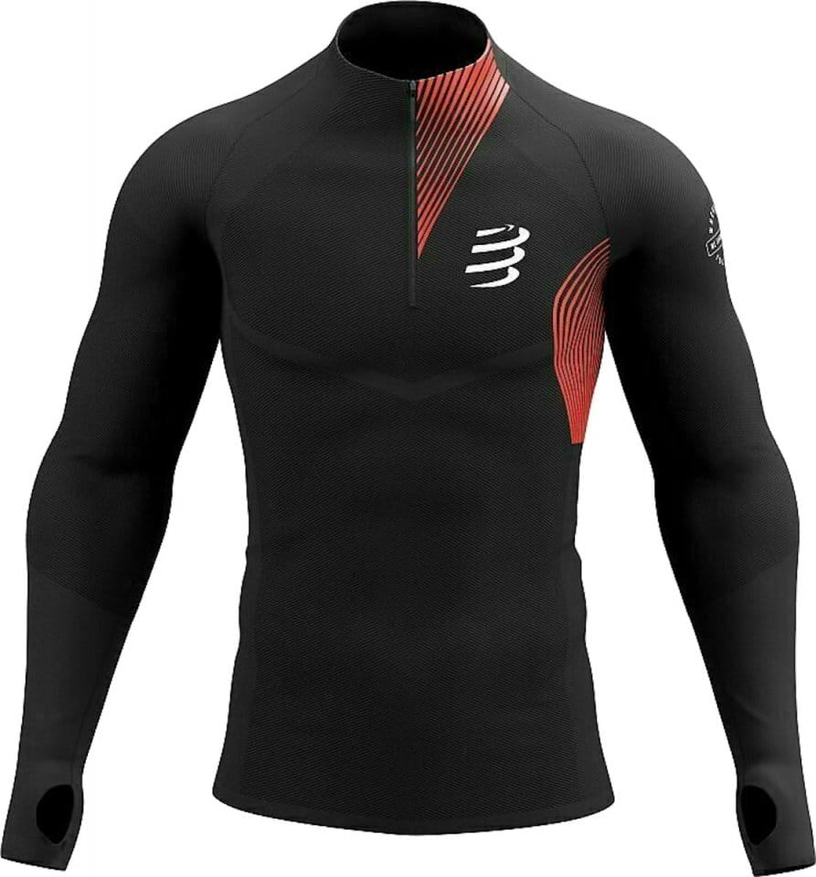 Majica dugih rukava Compressport Winter Trail Postural LS Top