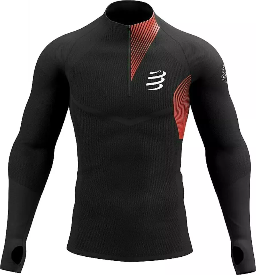 Majica dugih rukava Compressport Winter Trail Postural LS Top