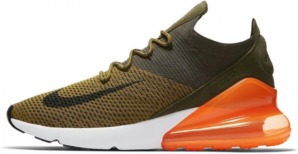 Nike air 270 green and orange hotsell