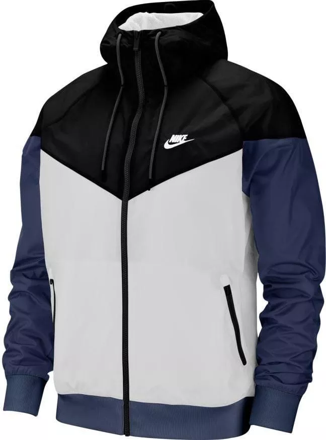 Nike Sportswear Windrunner Jacket Navy Black White AR2191-102 Men's Size S outlet