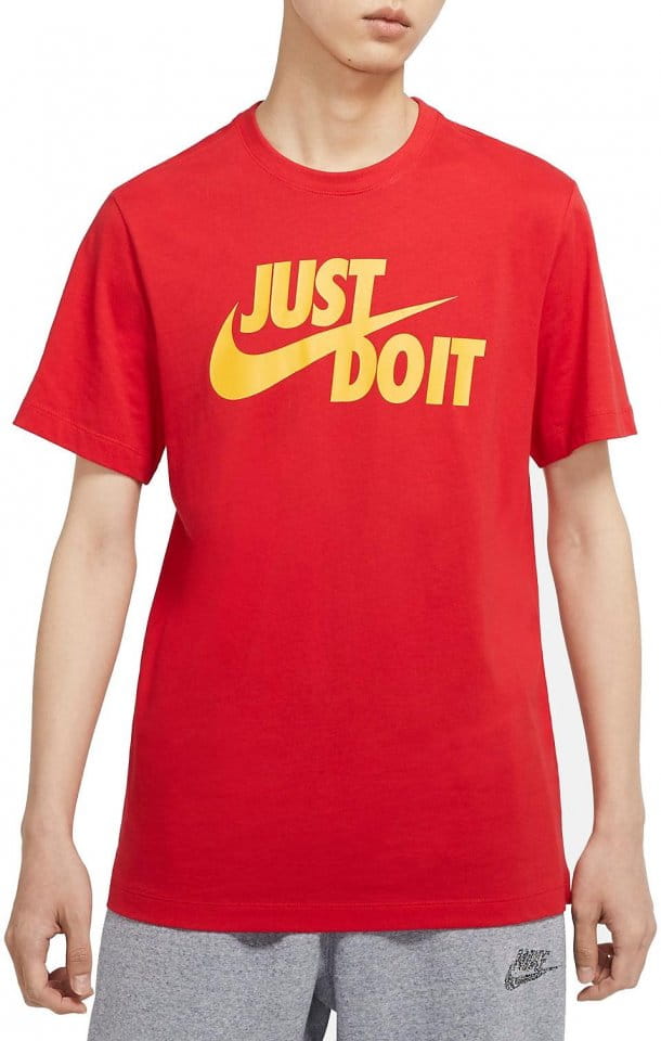 nike just do it red t shirt