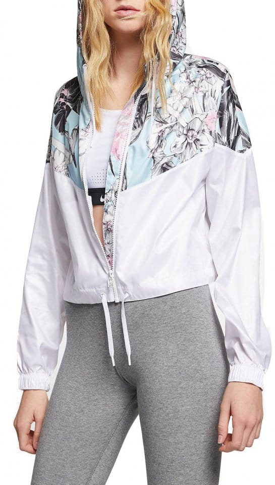 nike crop windrunner jacket