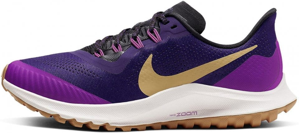 nike air running zoom pegasus 36 trail trainers in pink