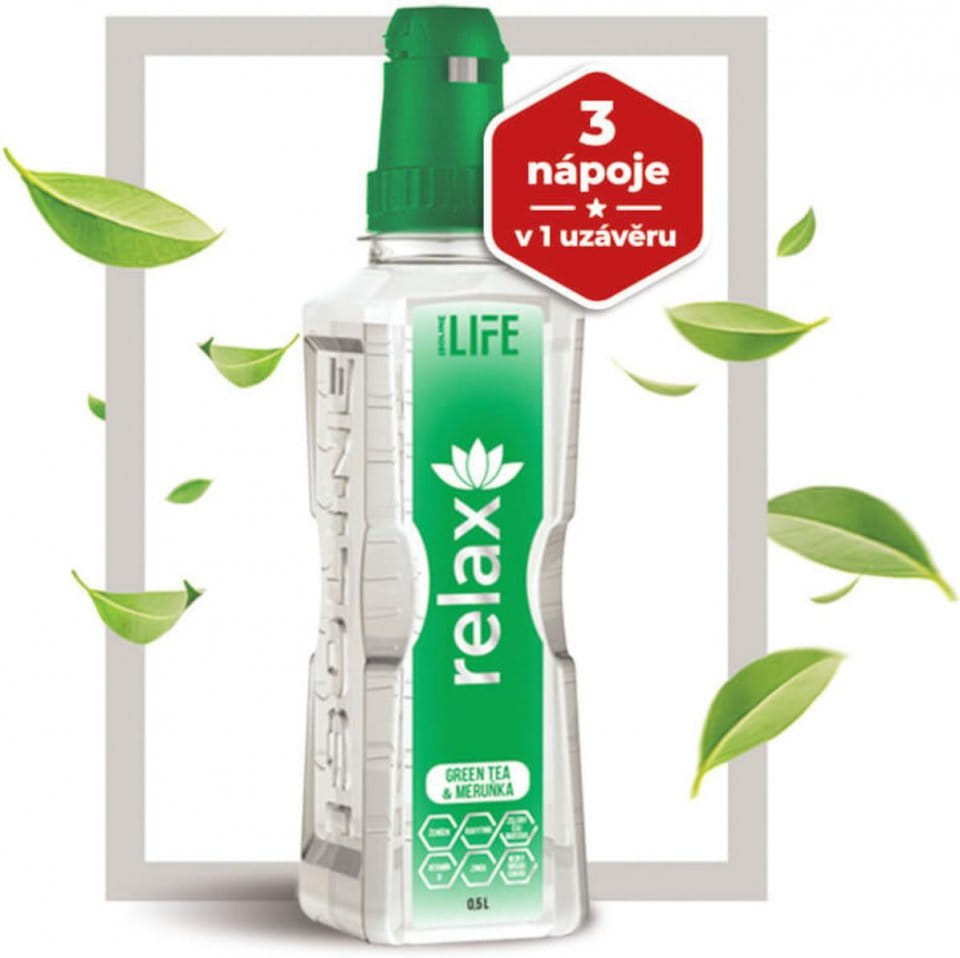 Kracht- en energiedrankjes Isoline RELAX green tea with apricot 500 ml