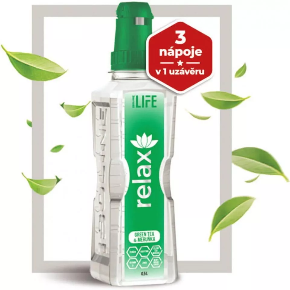 Kracht- en energiedrankjes Isoline RELAX green tea with apricot 500 ml