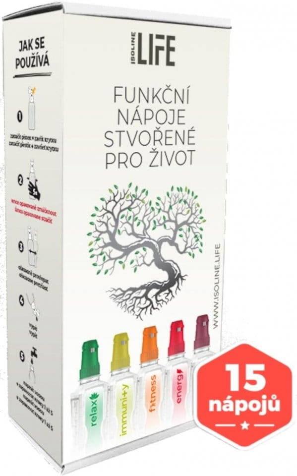 Nápoj Isoline LIFE 5-pack mix 5x500 ml