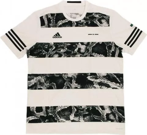 Adidas Sportswear Allover Print L Crew Navy