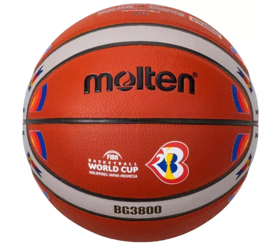 Piłka Molten B7G3800-M3P REPLIKA BASKETBALL WORLD CUP 2023