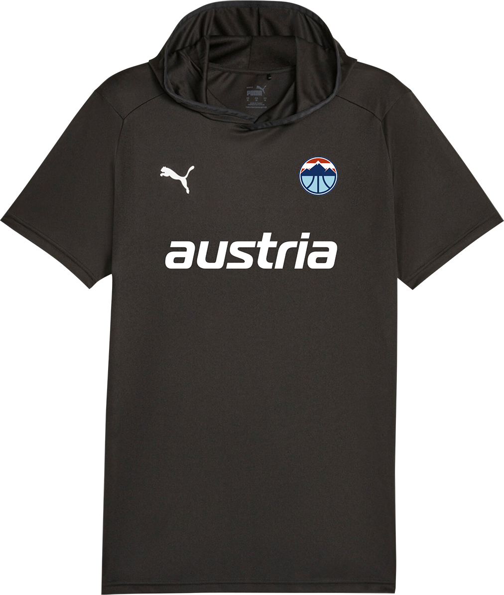 Суитшърт с качулка Puma Basketball Austria Shooting T-Shirt