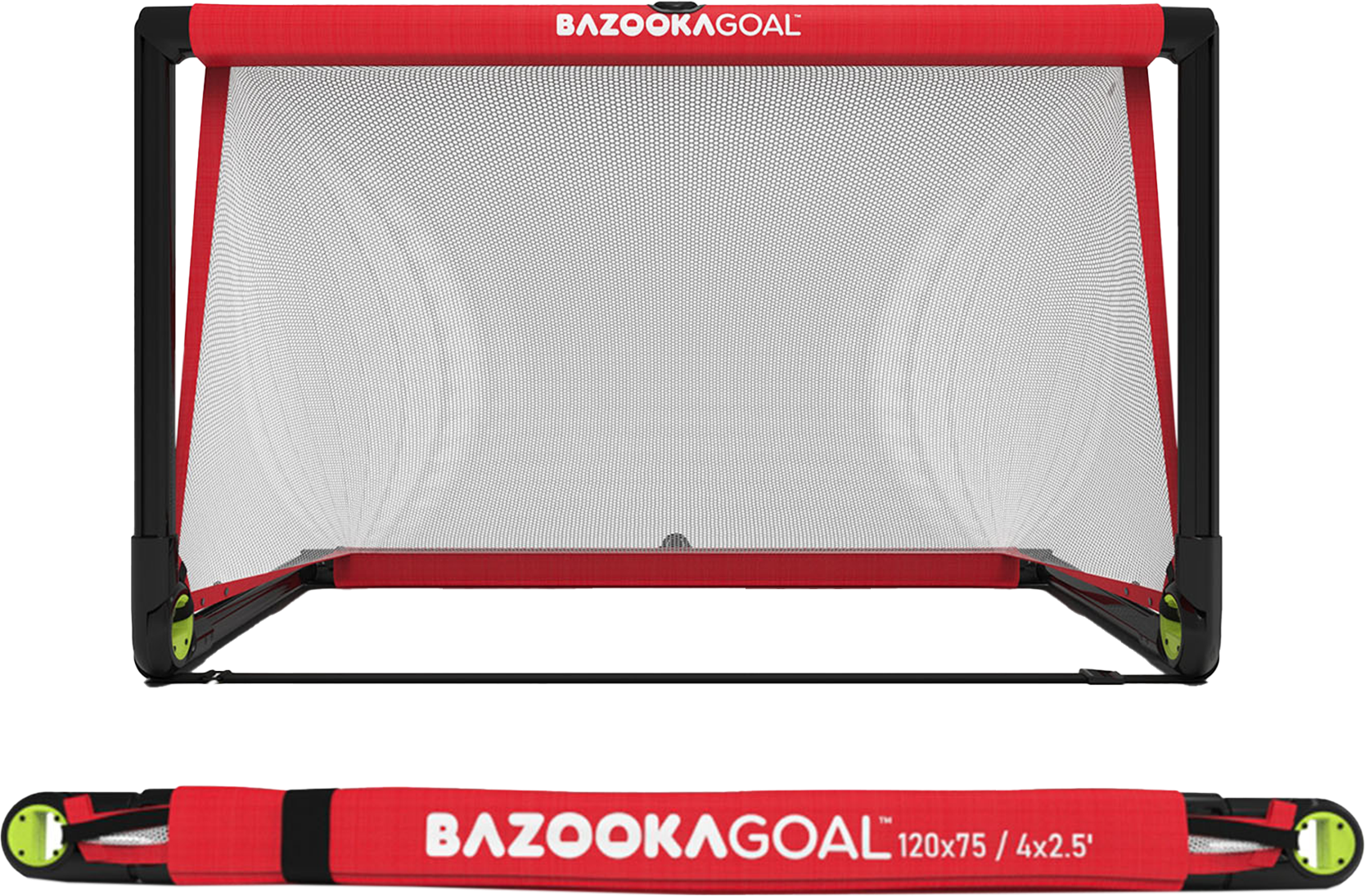 Врата за футбол Bazookagoal Teleskoptor | 120x75 cm