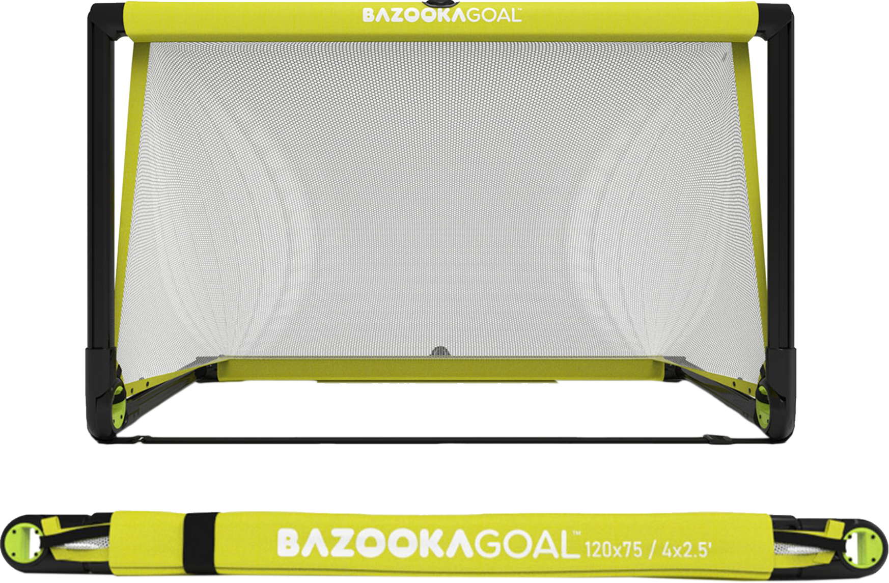 Jalkapallomaali Bazookagoal Teleskoptor | 120x75 cm Goal