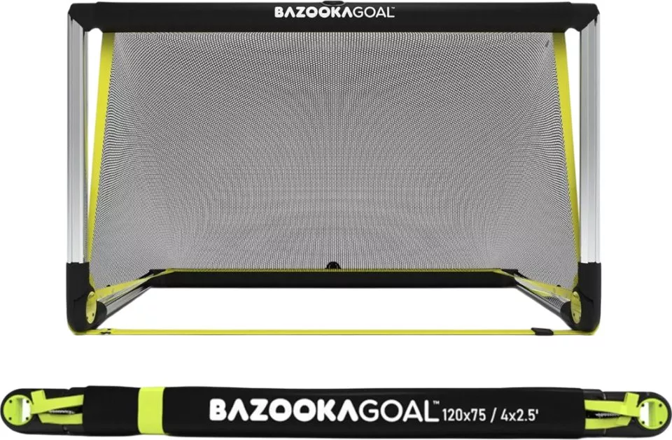 Gol de fotbal Bazookagoal ALUMINIUM Teleskoptor | 120x75 cm Goal