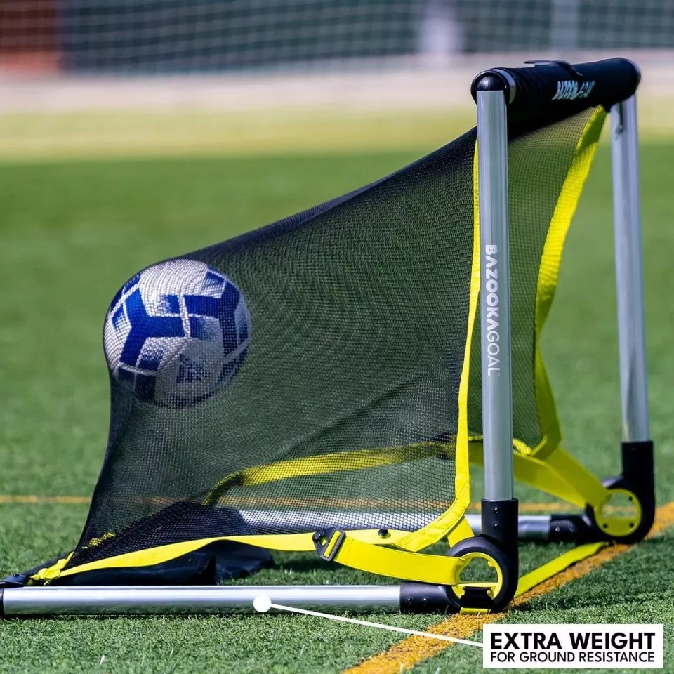 Gol de fotbal Bazookagoal ALUMINIUM Teleskoptor | 120x75 cm Goal