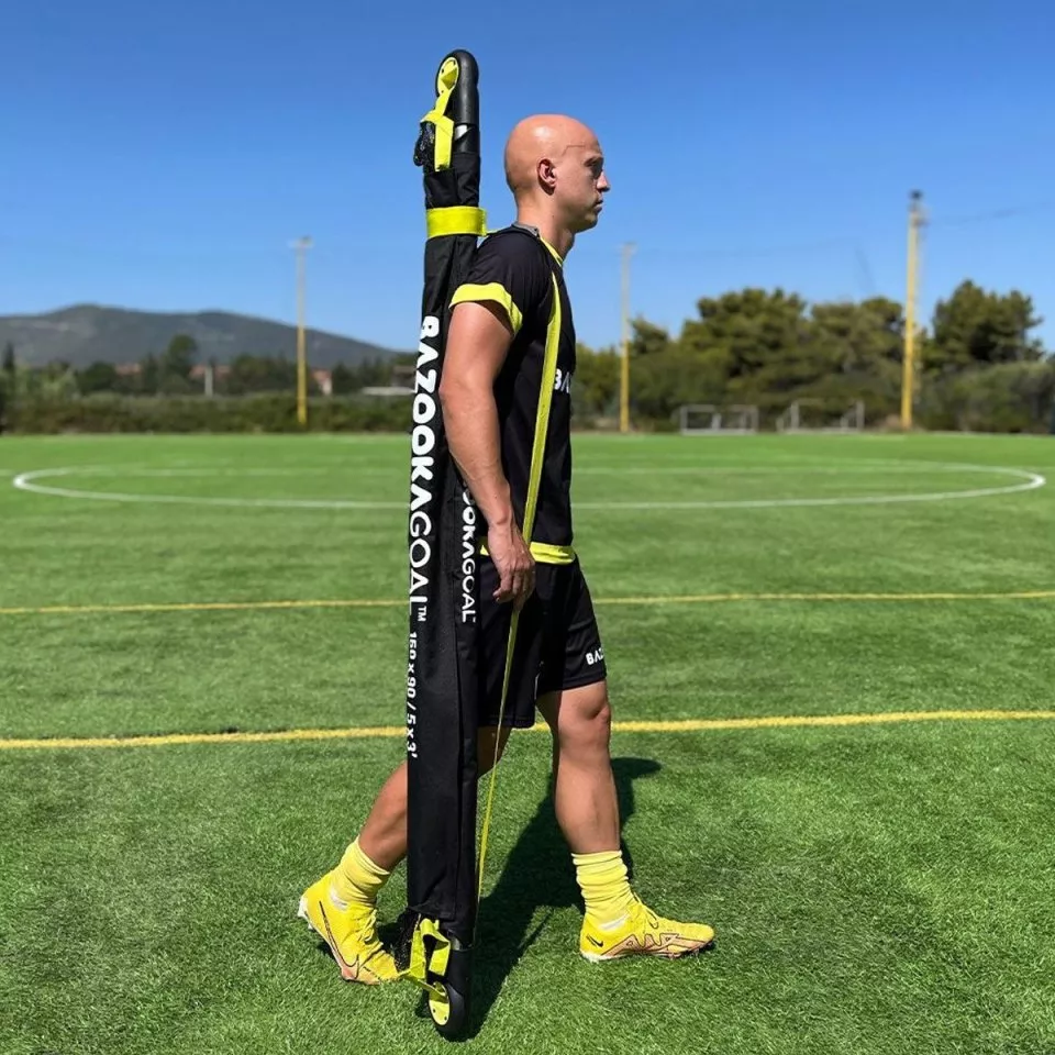 Gol de fotbal Bazookagoal Aluminium Teleskoptor I 150x90cm Goal