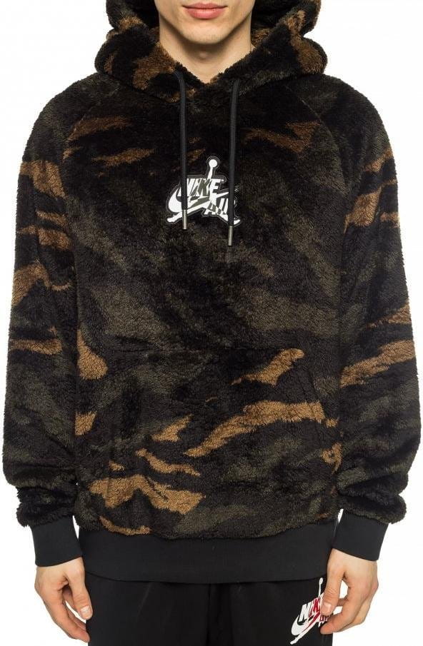 Sudadera con capucha Nike M J WINGS SHERPA PO