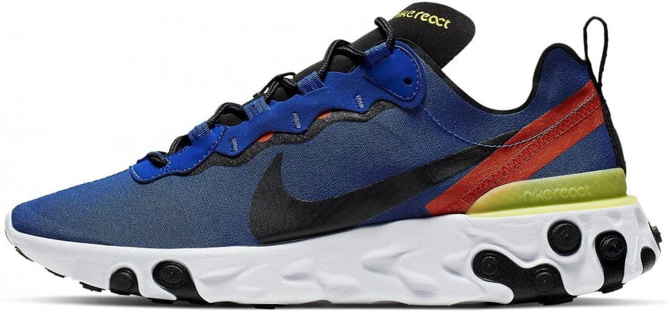 Nike react element 55 electric blue best sale