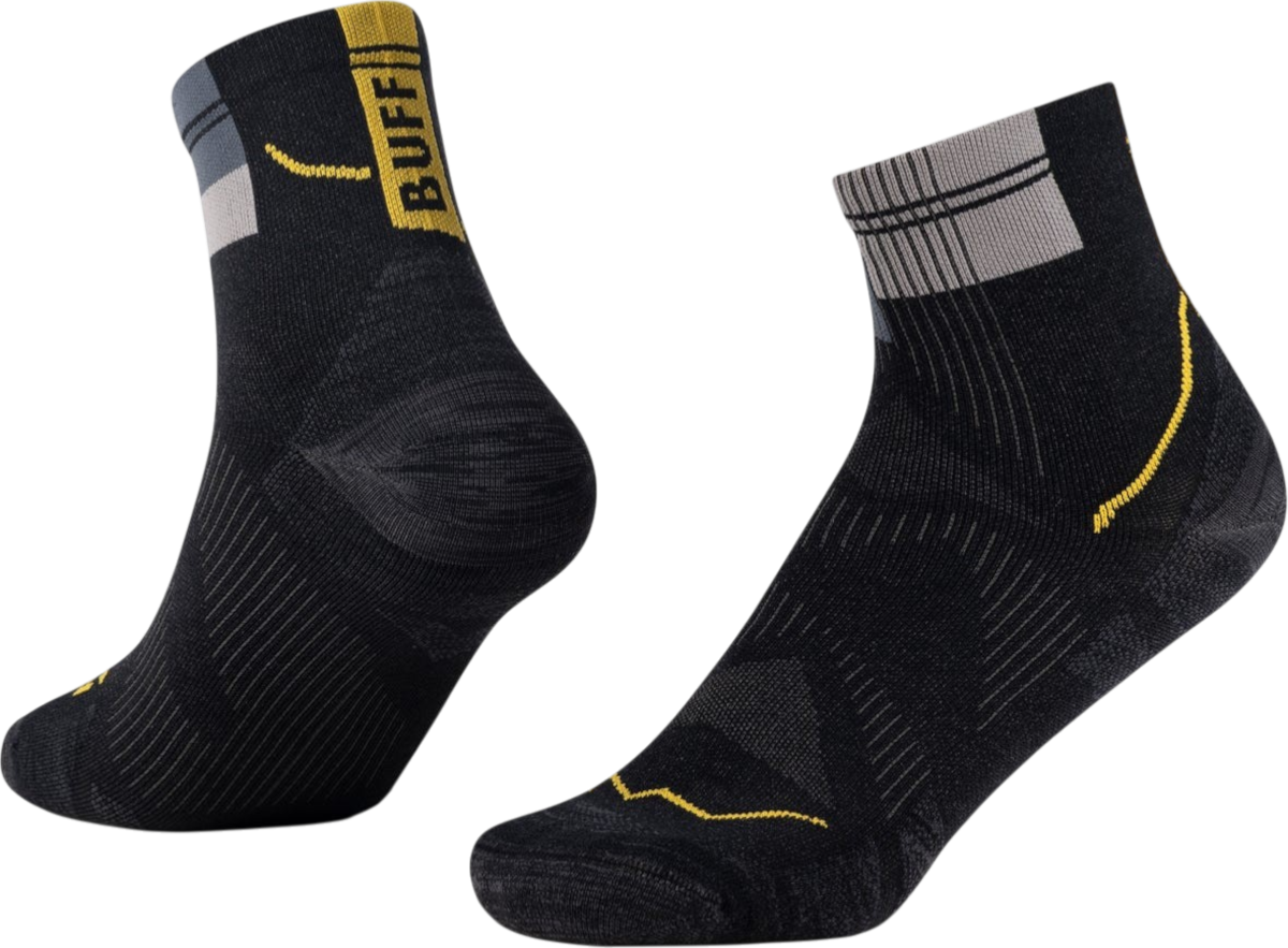BUFF COOLNET® QUARTER SOCKS Sokken, 39-41, Zwart