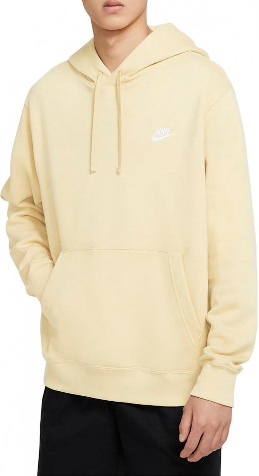 pale yellow nike hoodie
