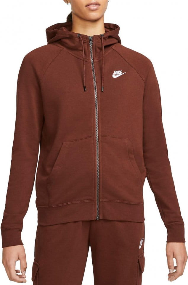 nike bluza w nsw essntl hoodie fz flc