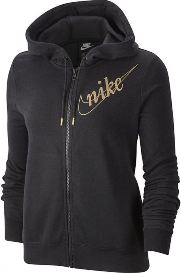 Sudadera con capucha Nike W NSW HOODIE FZ FLC GLITTER