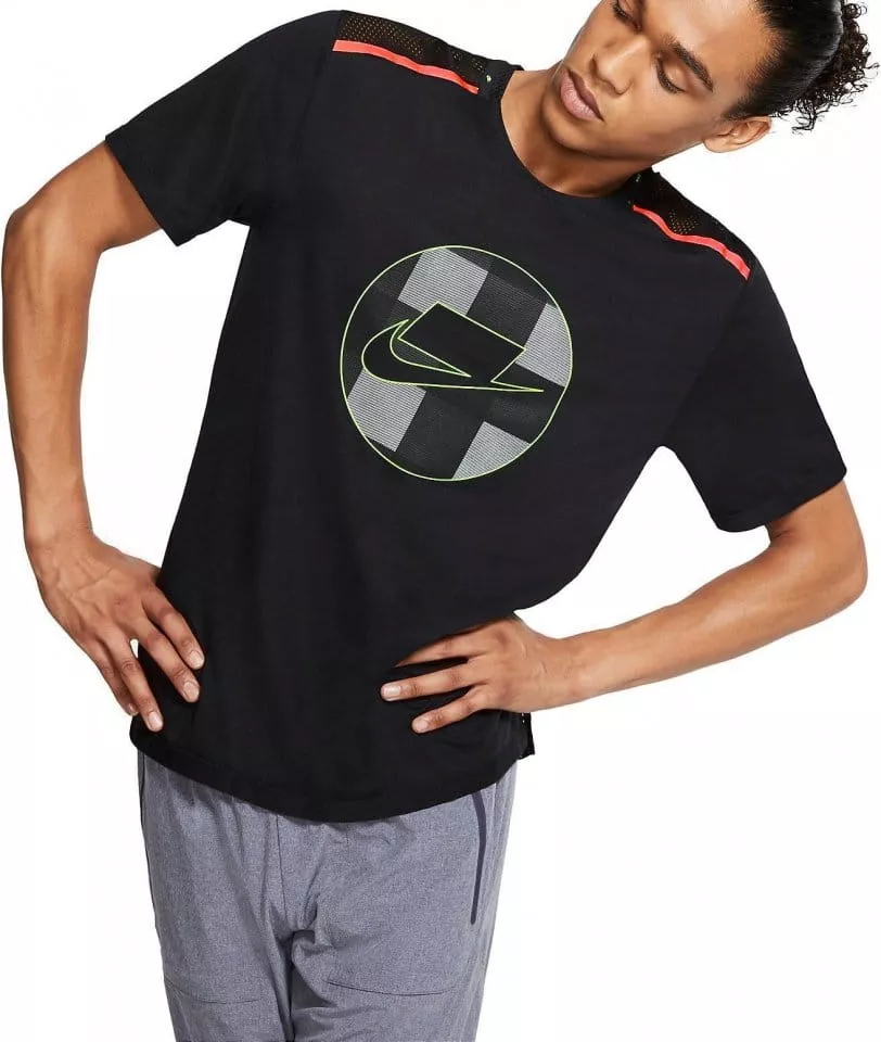 T-shirt Nike M NK WILD RUN TOP SS MESH