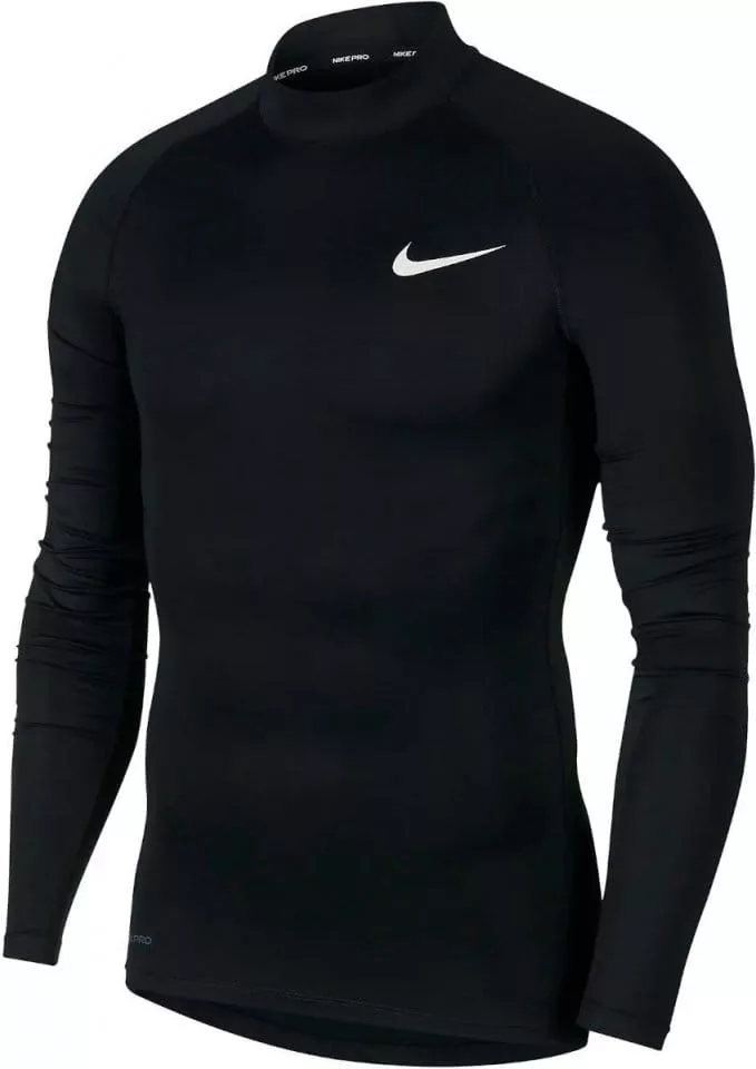 T-Shirt de manga comprida Nike M Pro TOP LS TIGHT MOCK