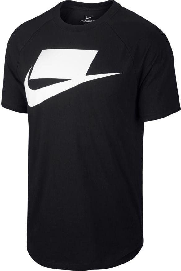 nike block logo tee