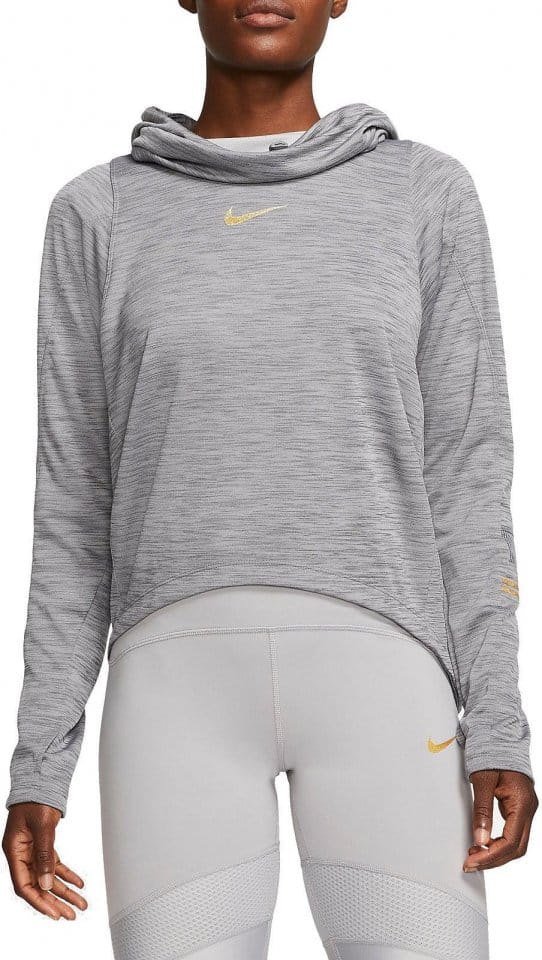 Koszula z długim rękawem Nike W NK TOP LS GLAM MIDLAYER