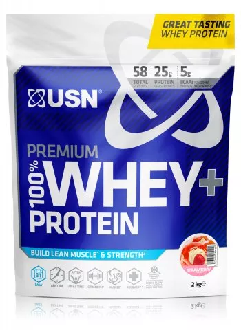 100% Premium Whey Bag Strawberry 2kg