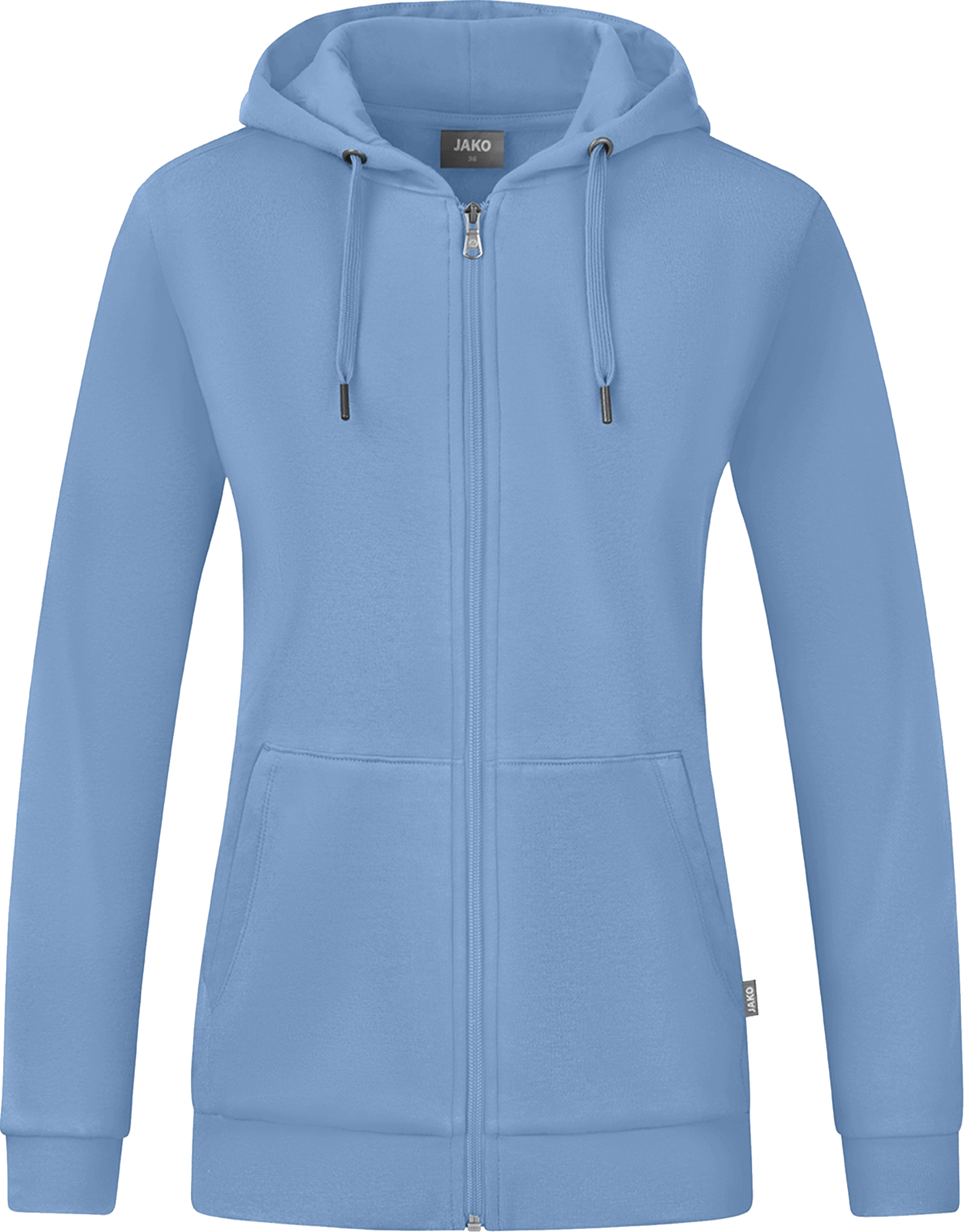 Суитшърт с качулка JAKO Organic hooded jacket women